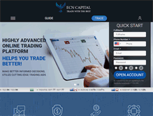 Tablet Screenshot of ecncapital.com